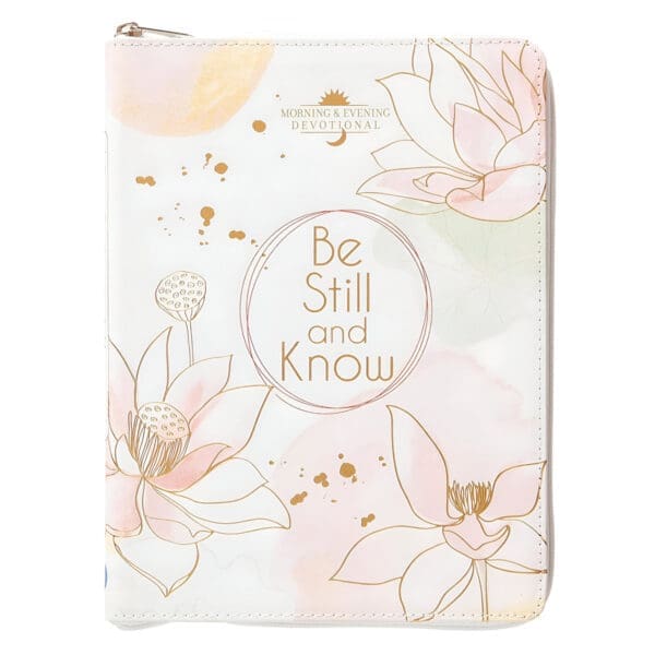 Be Still and Know: Morning and Evening Devotional (Imitation Leather) - Image 1