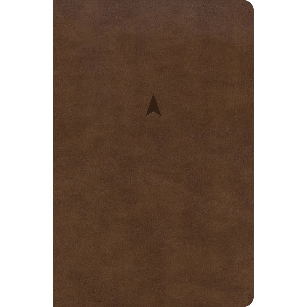 9781430082484_front CSB Brown Imitation Leather Personal Size Bible Giant Print - Image 1