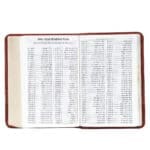 KJV Brown Faux Leather Compact Bible Large Print Red Letter - Image 38