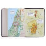 KJV Purple Faux Leather Compact Bible Large Print Red Letter - Image 40