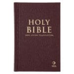 NLT Compact Bible Burgundy Hardcover - Image 7