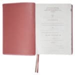 NLT Pink Faux Leather Thumb Indexed Spiritual Growth Bible - Image 27