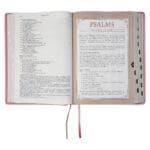 NLT Pink Faux Leather Thumb Indexed Spiritual Growth Bible - Image 28