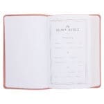 ESV Blush Rose Fleur-de-lis Design Imitation Leather Value Thinline Bible Large Print - Image 6