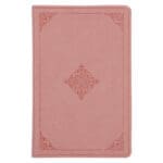 ESV Blush Rose Fleur-de-lis Design Imitation Leather Value Thinline Bible Large Print - Image 3