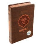 KJV Brown Lion Faux Leather Flexcover Kids Bible Large Print - Image 38