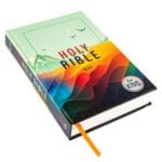 KJV Teal Mountains Hardcover Kids Bible Large Print - Image 34