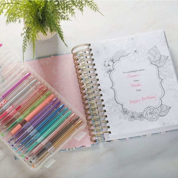 The Illustrated Words of Jesus for Women: A Devotional Coloring Book (Spiral-Bound) - Image 3