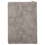 Be Still and Know Floral Beige Faux Leather Journal with Zipped Closure - Image 5
