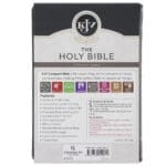 KJV Grey Lion Faux Leather Compact Bible - Image 14