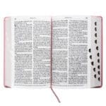 KJV Pink Faux Leather Bible Giant Print - Image 31