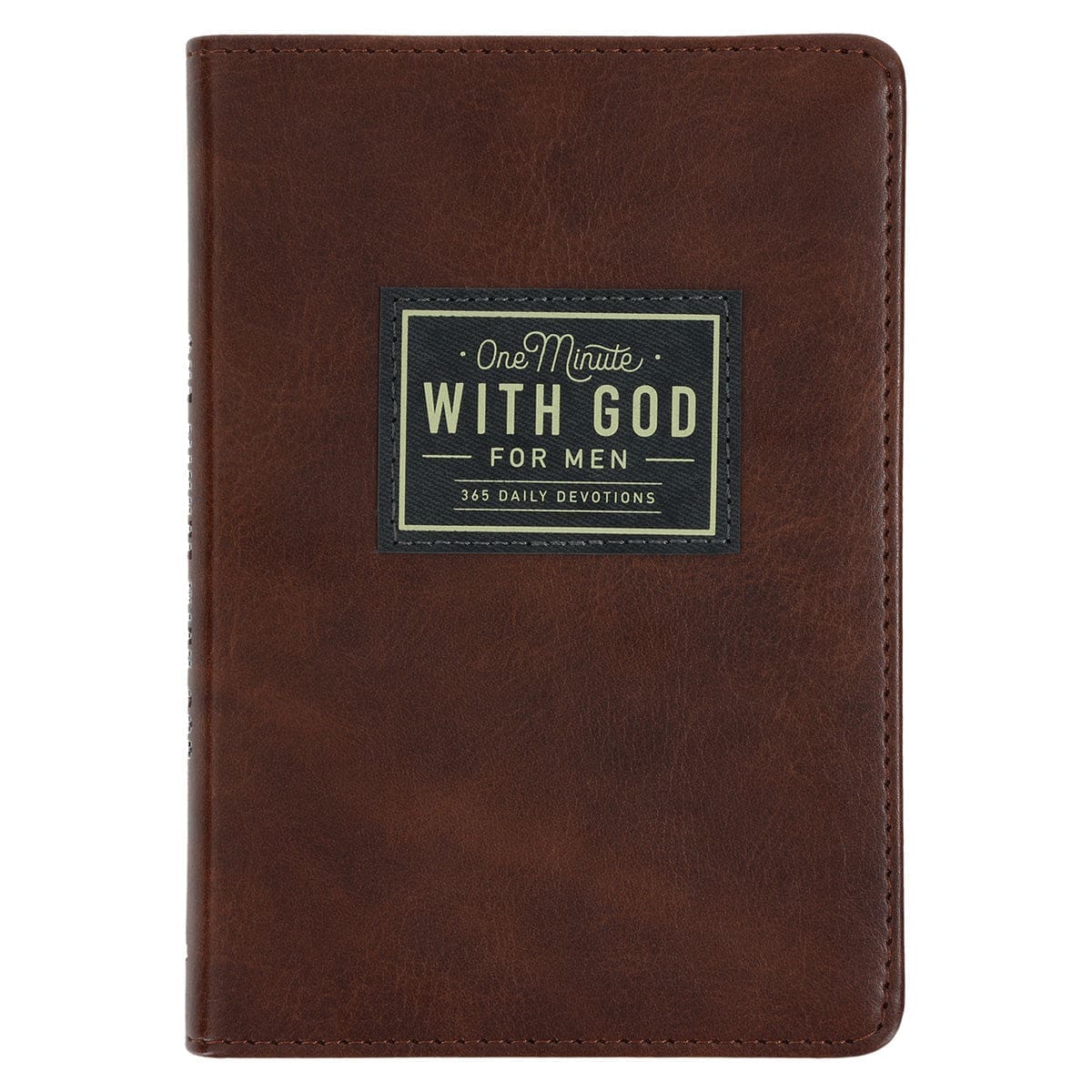 9781642728422_front One Minute With God For Men: 365 Daily Devotions (Faux Leather) - Image 10
