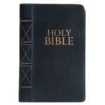 ESV Black Faux Leather Standard Bible Thumb Indexed With Zip - Image 31