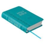 NLT Teal Faux Leather Flexcover Compact Bible - Image 39