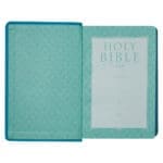 NLT Teal Faux Leather Flexcover Compact Bible - Image 40