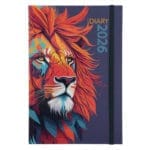 2026 A5 Diary - Daily Planner - Lion - Paperback - Image 8