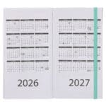 2026 Pocket Diary - Daily Planner - Black and Green - Paperback - Image 10