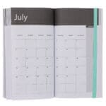2026 Pocket Diary - Daily Planner - Black and Green - Paperback - Image 12