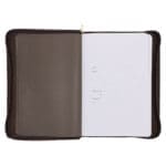 2026 John Maxwell A5 Diary - Daily Planner Brown - Imitation Leather with Zip - Image 10