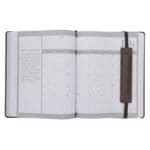 2026 John Maxwell A4 Diary - Daily Planner Black and Brown - Imitation Leather - Image 7