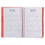 2026 A5 Diary - Daily Planner - Neon Circles - Wirebound - Image 11