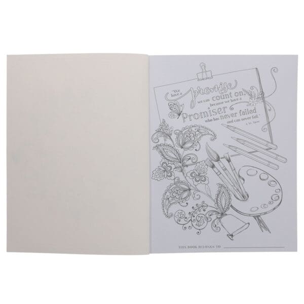 Promises from God's Word in Color Coloring Book (Paperback) - Image 3