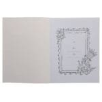 A Garland of Grace Floral Burgundy Coloring Book (Paperback) - Image 2