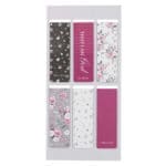 Pink Roses Magnetic Bookmarks Set Of 6 - Image 19