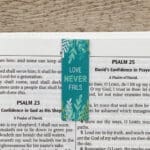 Floral Garden Magnetic Bookmarks Set Of 6 - Image 20