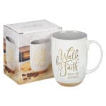 Walk By Faith Not By Sight White Ceramic Mug - Image 19