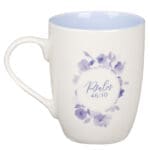 Be Still and Know Blue Ceramic Mug - Image 20