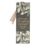 He Has Made Everything Beautiful in Its Time Faux Leather Bookmark - Image 13