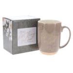 God Works Together All Things for Good Taupe Ceramic Mug with Cream Interior - Image 12