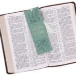 Walk by Faith Not by Sight Faux Leather Bookmark - Image 9
