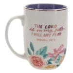 The Lord Is on My Side I Will Not Fear Ceramic Mug - Image 3