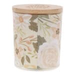 Every Good and Perfect Gift Is from Above Rainwater Lotus Scented Candle with Bamboo Lid - Image 4