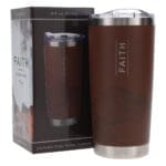 Faith Mountains Brown Stainless Steel Travel Mug - Image 7