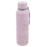 With God All Things Are Possible Pink Stainless Steel Water Bottle - Image 5