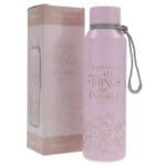 With God All Things Are Possible Pink Stainless Steel Water Bottle - Image 6