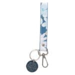 But Seek First the Kingdom of God Faux Leather Key Ring with Metal Charm - Image 3