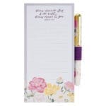 Draw Near to God and He Will Draw Near to You Magnetic Notepad with Pen - Image 7