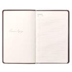 Leatherpress Cacao Brown Large Genuine African Leather Journal - Image 39