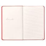 Leatherpress Coral Red Genuine African Leather Notebook - Image 44