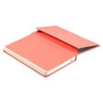 Leatherpress Coral Red Genuine African Leather Notebook - Image 46