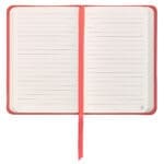 Leatherpress Coral Red Genuine African Leather Pocket Notebook - Image 47