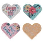 Heart Dream Big Corner Bookmark (Set Of 4)(Faux Leather Pagemarker) - Image 12