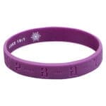 Pray & Never Give Up Silicone Wristbands - Luke 18:1 - Image 13