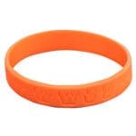 WWJD Orange Silicone Wristbands - Image 6