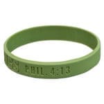 I Can Do All Things Silicone Wristbands - Image 17