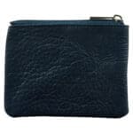 Genuine African Leather Navy Small Coin Purse - Image 37